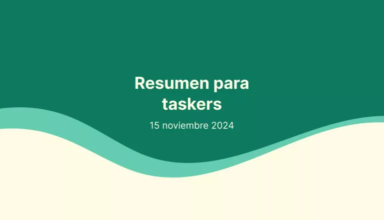 Tasker Roudup 11-2024 (ES)